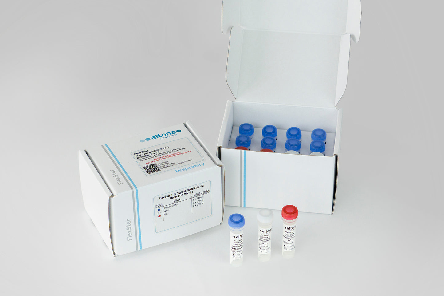 FlexStar® FLU Type & SARS-CoV-2 Detection Mix 1.5 RUO