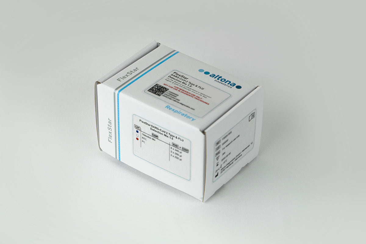 FlexStar® SARS-CoV-2 Type & FLU Detection Mix 1.5 RUO